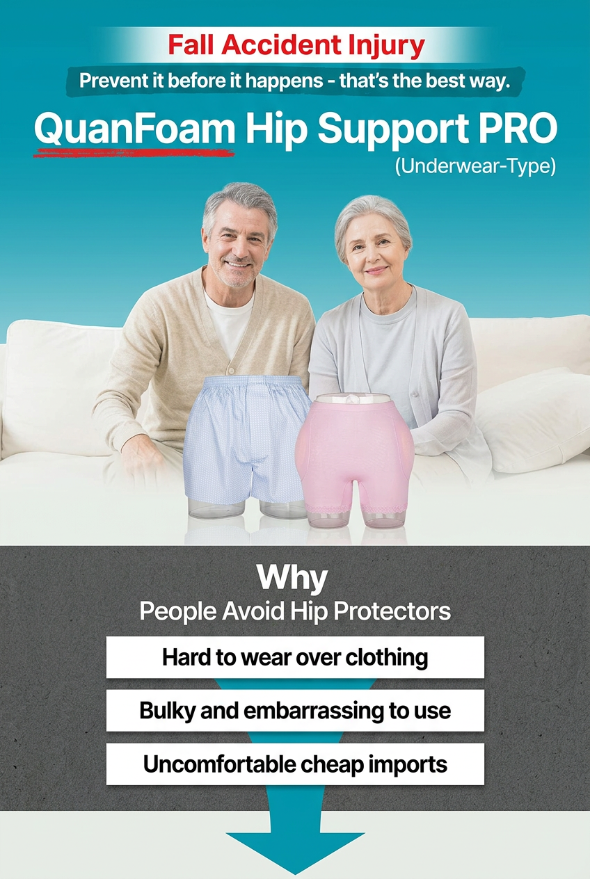 Prevent it before it happens — why people avoid hip protectors