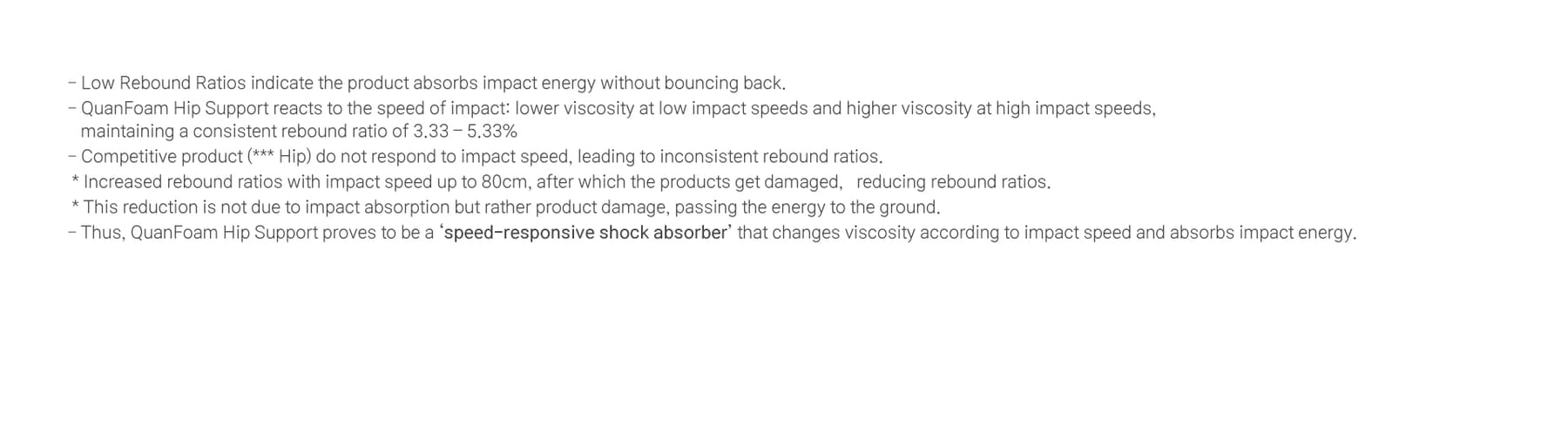 Test commentary and conclusions